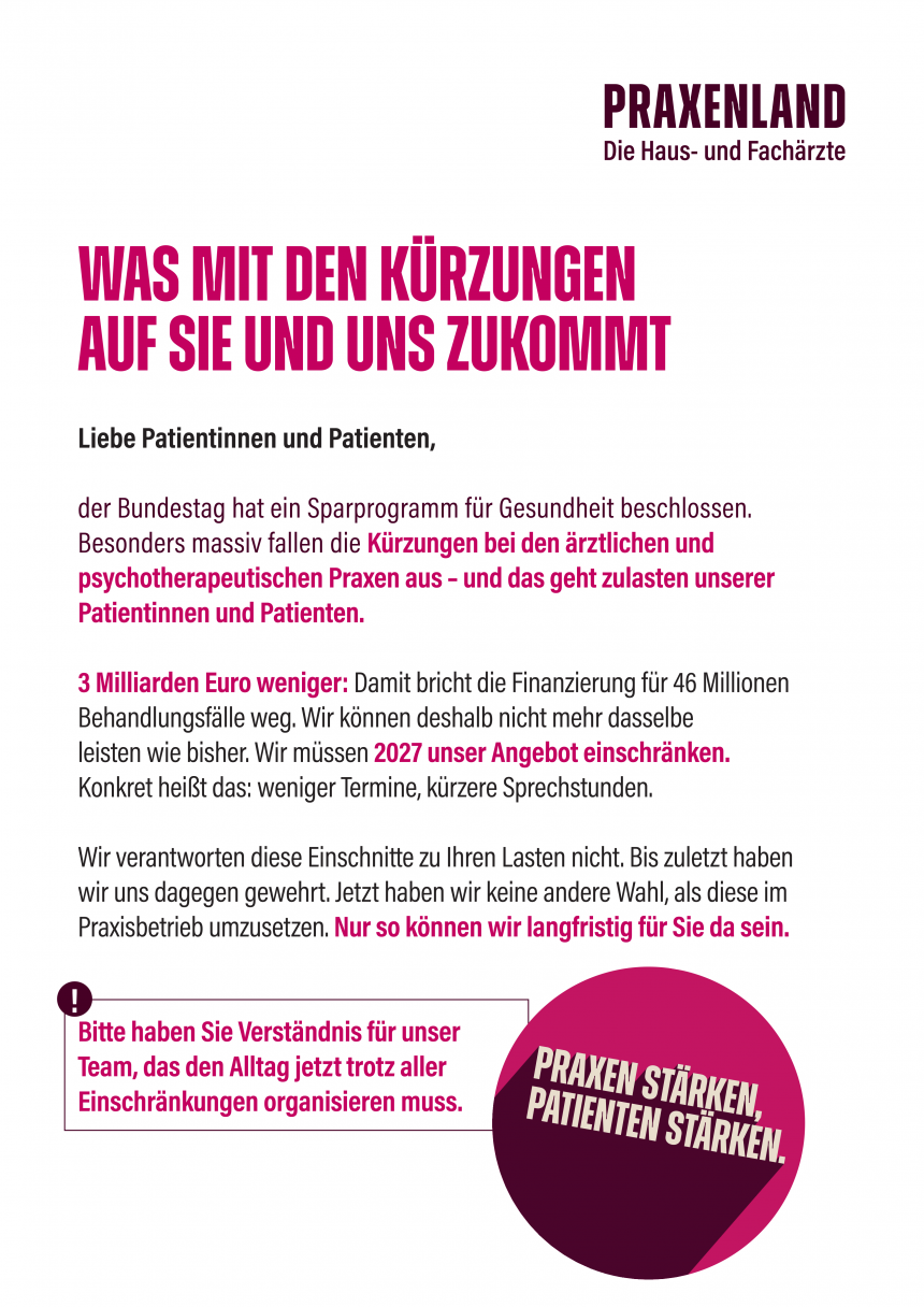 Info Spargesetz KBV